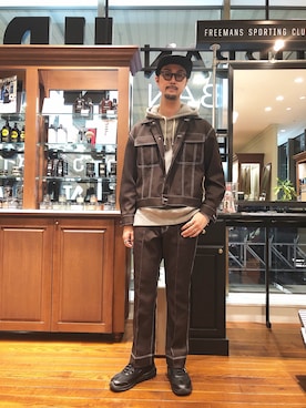 FUJIWARAさん（メンズ・177cm）の秋コーディネート