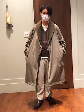 FUJIWARAさん(メンズ・177cm)の冬コーディネート