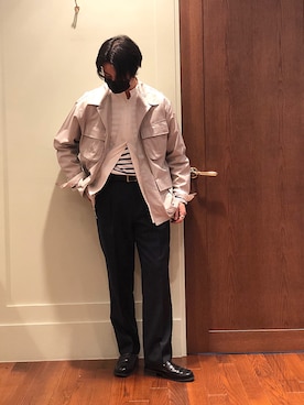 FUJIWARAさん(メンズ・177cm)の春コーディネート