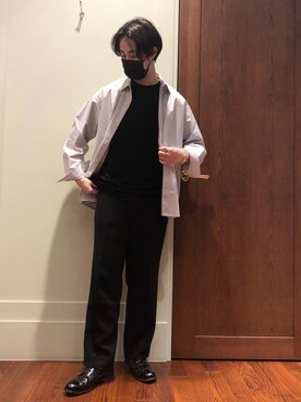 FUJIWARAさん（メンズ・177cm）の春コーディネート
