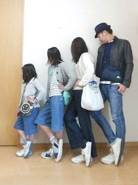 「ビームス別注」｜「アイテム（その他）」を使った、たかボンドiさん（メンズ・182cm）の春コーディネート