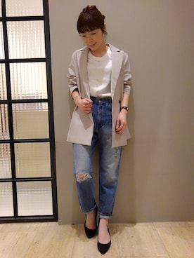 mayaさん（レディース・158cm）の春コーディネート