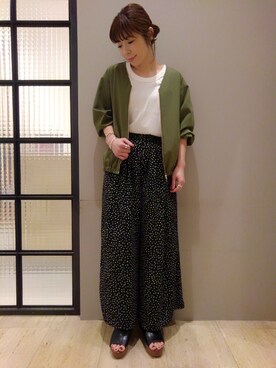 mayaさん（レディース・158cm）の春コーディネート