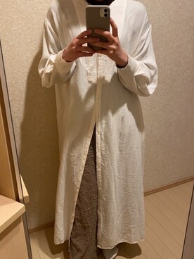 As Know As Pinky アズノゥアズピンキー のシャツワンピースを使った人気ファッションコーディネート Wear