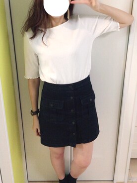 「アイテム（ピアス（両耳用））」を使った、ぐー🌵さん（レディース・171cm・20代）の秋コーディネート