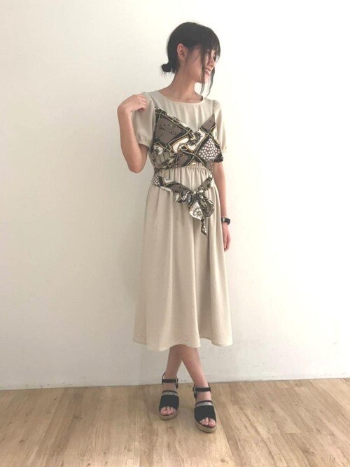 Majestic Legon マジェスティックレゴンエスパル仙台店スタッフさんのワンピースを使ったコーディネート Zozotown