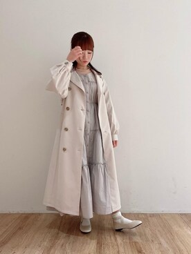 マジェスティックレゴンエスパル仙台店スタッフさん（レディース・153cm）の春コーディネート