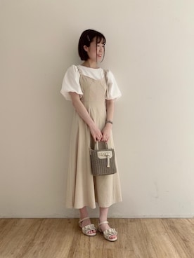 マジェスティックレゴンエスパル仙台店スタッフさん(レディース・158cm)の春コーディネート