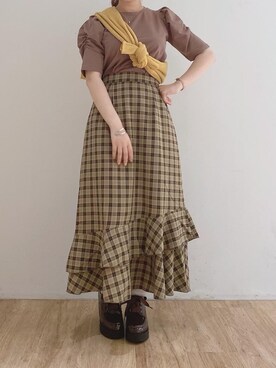 マジェスティックレゴンエスパル仙台店スタッフさん（レディース・153cm）の夏コーディネート