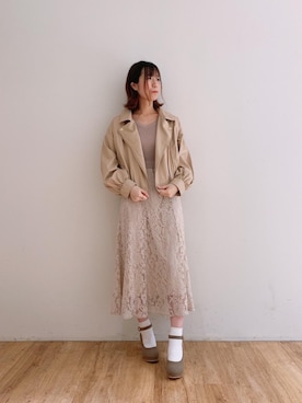 マジェスティックレゴンエスパル仙台店スタッフさん(レディース・158cm)の夏コーディネート