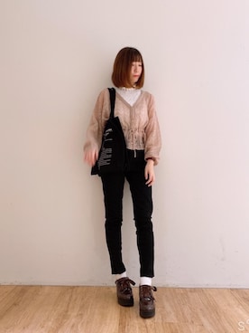 マジェスティックレゴンエスパル仙台店スタッフさん（レディース・158cm）の夏コーディネート