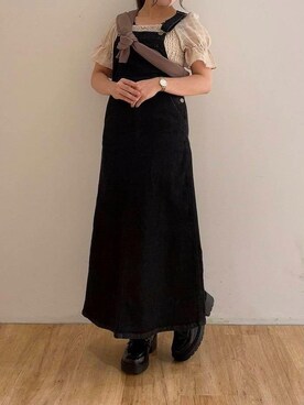 マジェスティックレゴンエスパル仙台店スタッフさん（レディース・152cm）の秋コーディネート