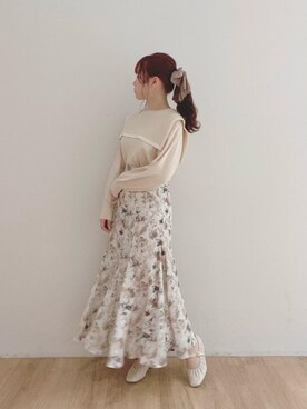 マジェスティックレゴンエスパル仙台店スタッフさん（レディース・153cm）の冬コーディネート