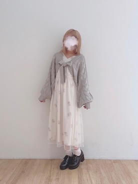 マジェスティックレゴンエスパル仙台店スタッフさん(レディース・154cm)の冬コーディネート