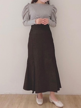 マジェスティックレゴンエスパル仙台店スタッフさん(レディース・159cm)の冬コーディネート