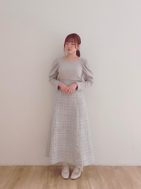 マジェスティックレゴンエスパル仙台店スタッフさん（レディース・153cm）の春コーディネート