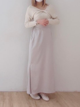 マジェスティックレゴンエスパル仙台店スタッフさん(レディース・154cm)の春コーディネート