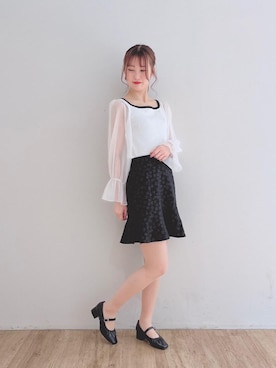 マジェスティックレゴンエスパル仙台店スタッフさん(レディース・160cm)の春コーディネート