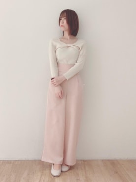 マジェスティックレゴンエスパル仙台店スタッフさん（レディース・158cm）の春コーディネート