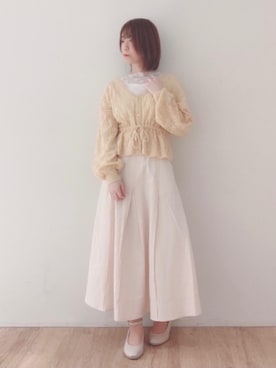 マジェスティックレゴンエスパル仙台店スタッフさん（レディース・158cm）の春コーディネート