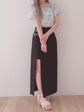 マジェスティックレゴンエスパル仙台店スタッフさん(レディース・154cm)の春コーディネート