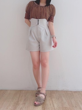 マジェスティックレゴンエスパル仙台店スタッフさん(レディース・154cm)の春コーディネート