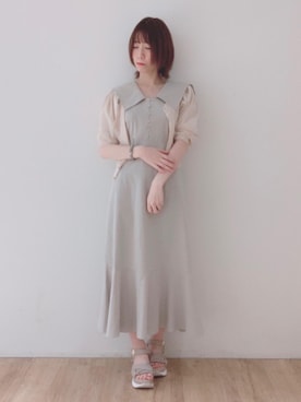 マジェスティックレゴンエスパル仙台店スタッフさん(レディース・158cm)の春コーディネート