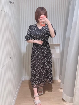 マジェスティックレゴンエスパル仙台店スタッフさん（レディース・158cm）の夏コーディネート