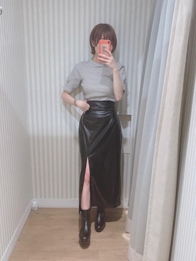 マジェスティックレゴンエスパル仙台店スタッフさん（レディース・158cm）の夏コーディネート