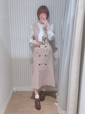 マジェスティックレゴンエスパル仙台店スタッフさん(レディース・158cm)の夏コーディネート