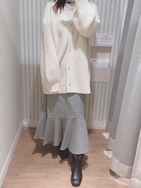 マジェスティックレゴンエスパル仙台店スタッフさん(レディース・152cm)の秋コーディネート