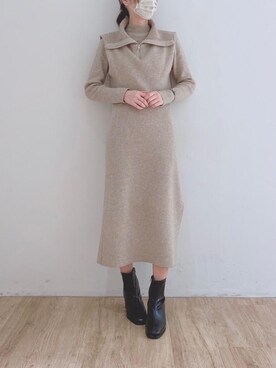 マジェスティックレゴンエスパル仙台店スタッフさん（レディース・158cm）の秋コーディネート