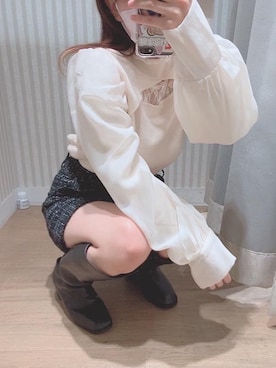 マジェスティックレゴンエスパル仙台店スタッフさん(レディース・152cm)の冬コーディネート