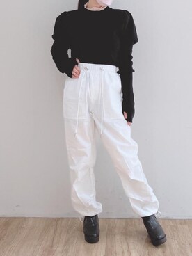 マジェスティックレゴンエスパル仙台店スタッフさん(レディース・152cm)の冬コーディネート