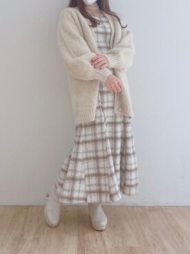 マジェスティックレゴンエスパル仙台店スタッフさん(レディース・152cm)の冬コーディネート