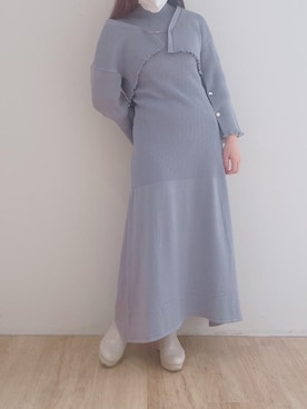 「ぶるー」｜マジェスティックレゴンエスパル仙台店スタッフさん（レディース・152cm）の冬コーディネート
