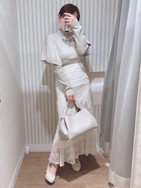 マジェスティックレゴンエスパル仙台店スタッフさん（レディース・152cm）の冬コーディネート