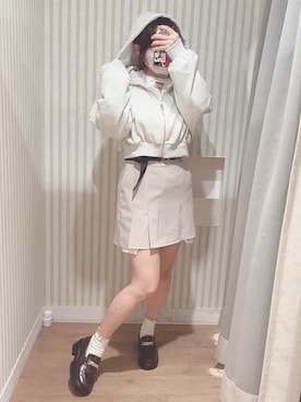 マジェスティックレゴンエスパル仙台店スタッフさん（レディース・152cm）の春コーディネート