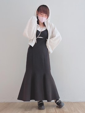 マジェスティックレゴンエスパル仙台店スタッフさん(レディース・152cm)の春コーディネート