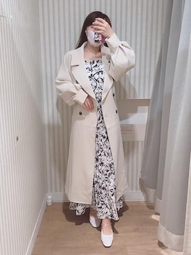 「マルチWAY」｜マジェスティックレゴンエスパル仙台店スタッフさん（レディース・152cm）の春コーディネート