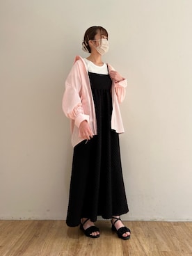マジェスティックレゴンエスパル仙台店スタッフさん(レディース・158cm)の春コーディネート