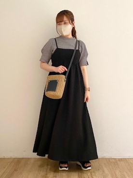 マジェスティックレゴンエスパル仙台店スタッフさん(レディース・153cm)の春コーディネート