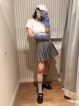 マジェスティックレゴンエスパル仙台店スタッフさん（レディース・152cm）の春コーディネート