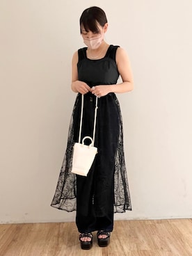 「わんぴ」｜マジェスティックレゴンエスパル仙台店スタッフさん（レディース・152cm）の春コーディネート