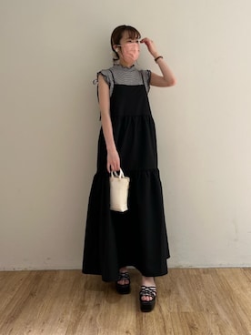 マジェスティックレゴンエスパル仙台店スタッフさん(レディース・158cm)の春コーディネート