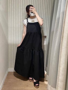 マジェスティックレゴンエスパル仙台店スタッフさん(レディース・152cm)の夏コーディネート