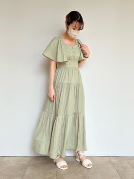「わんぴ」｜マジェスティックレゴンエスパル仙台店スタッフさん（レディース・158cm）の夏コーディネート