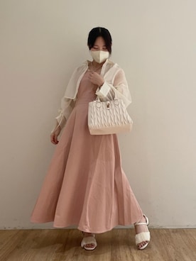 マジェスティックレゴンエスパル仙台店スタッフさん(レディース・152cm)の夏コーディネート