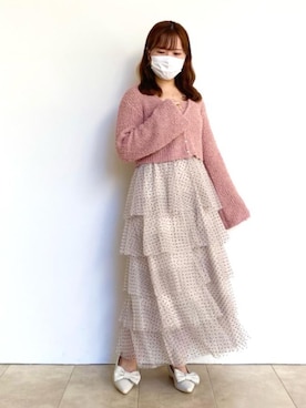 マジェスティックレゴンエスパル仙台店スタッフさん（レディース・153cm）の夏コーディネート