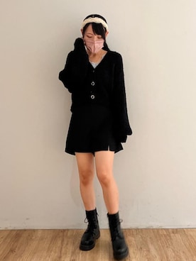 マジェスティックレゴンエスパル仙台店スタッフさん（レディース・152cm）の秋コーディネート
